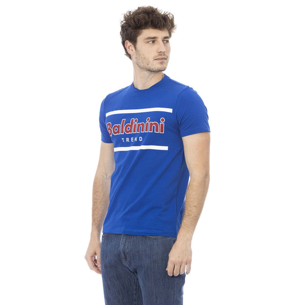 Baldinini Trend COMO TSU540 T-shirt Maglietta Uomo Blu - BeFashion.it