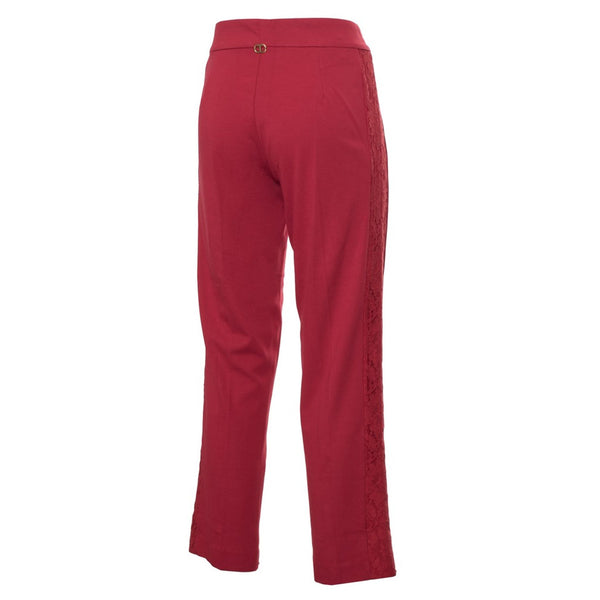 Twinset 212TN2051 Pantaloni Donna Rosso