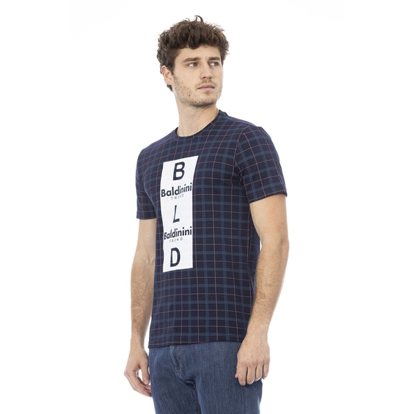 Baldinini Trend COMO TSU538 T-shirt Maglietta Uomo Blu Navy - BeFashion.it