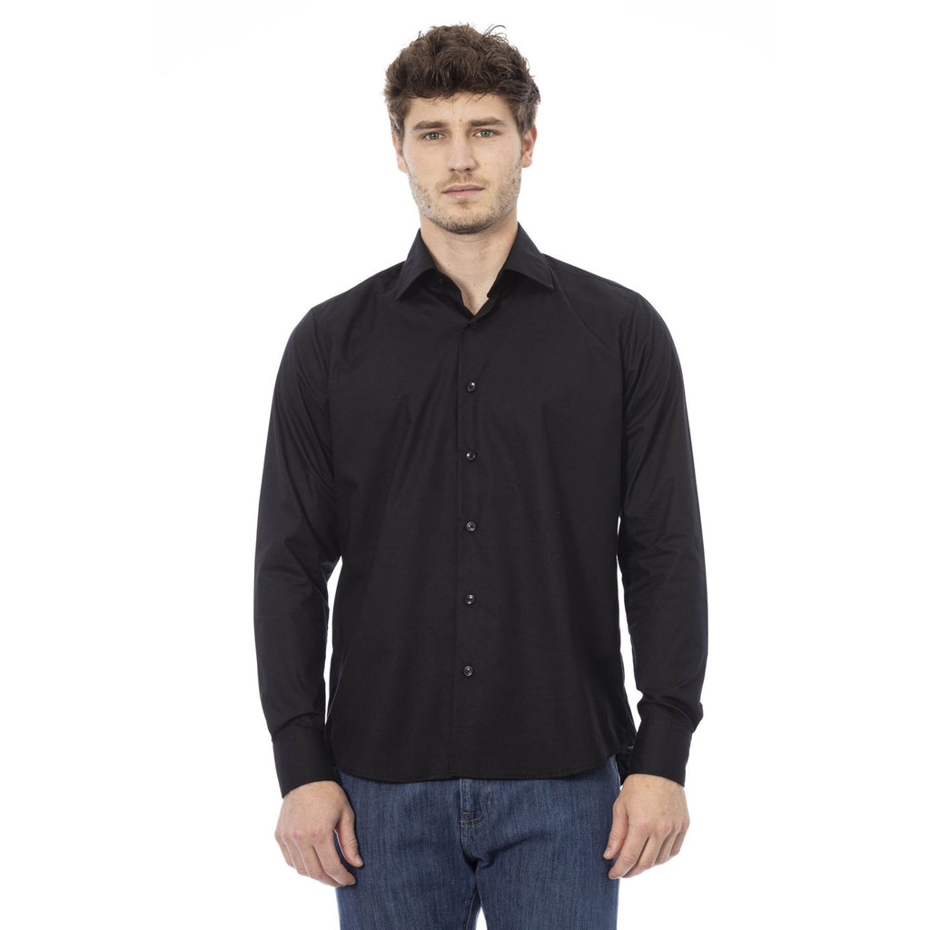 Baldinini Trend TANGO 114 Camicia Uomo Made in Italy Nero