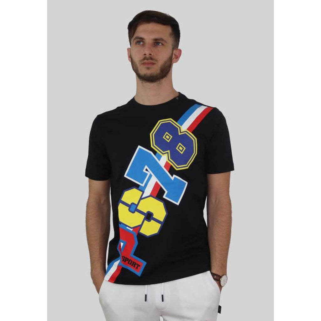 Plein Sport TIPS118 T-shirt Maglietta Uomo Nero - BeFashion.it