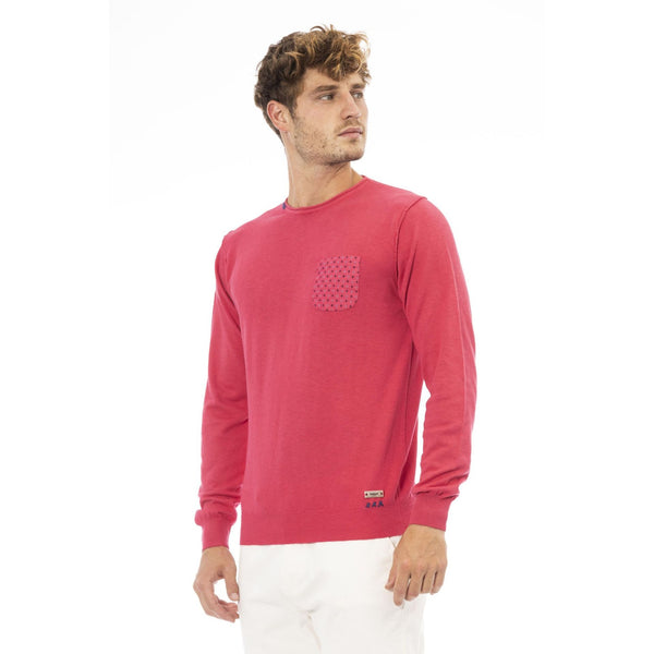 Baldinini Trend ASCOLI FR969 Maglia Uomo Rosso - BeFashion.it