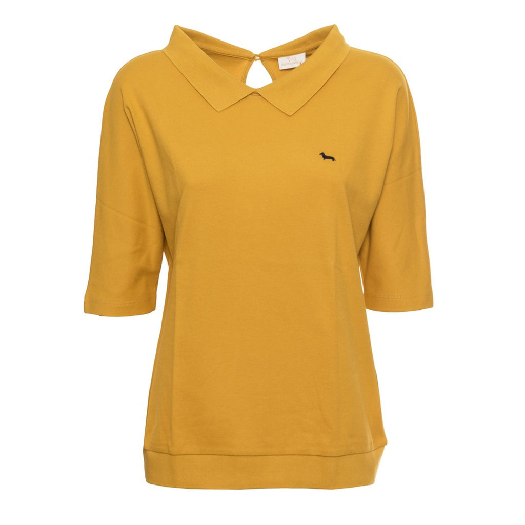 Harmont & Blaine L0CD21-020469 Polo Donna Made in Italy Giallo