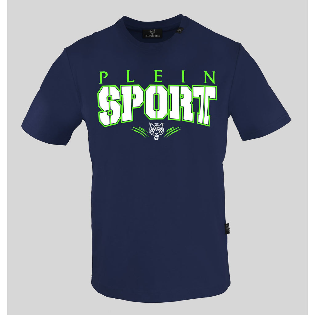 Plein Sport TIPS1103 T-shirt Maglietta Uomo Blu Navy - BeFashion.it