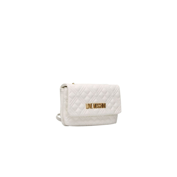 Love Moschino JC4097PP0HLA Borsa a Tracolla Donna Bianco