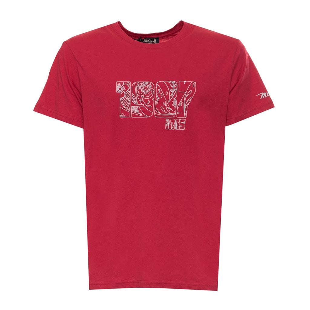 MCS 10BTS004 T-shirt Maglietta Uomo Rosso - BeFashion.it