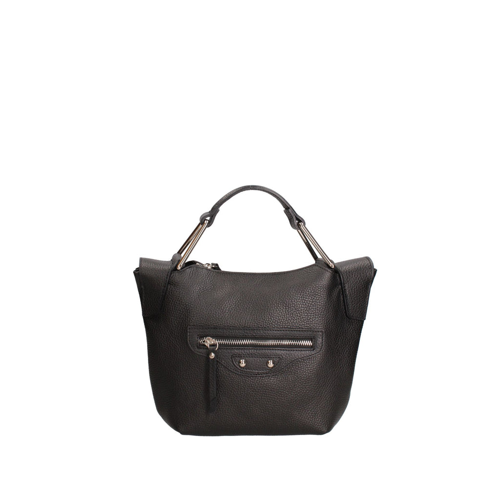 Roberta Rossi RR220723623FBG Borsa a Mano Pelle Donna Nero