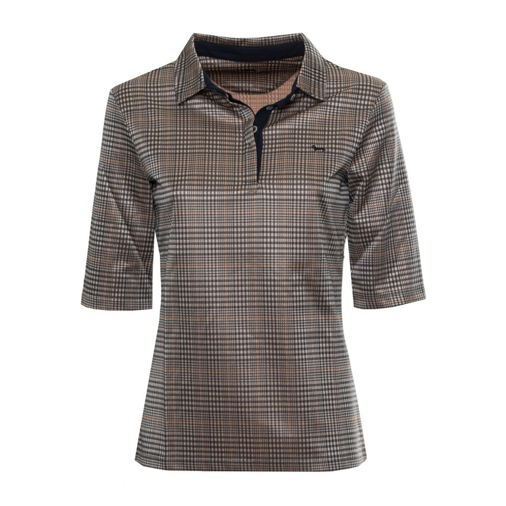 Harmont & Blaine L0CD19-060448 Polo Donna Made in Italy Marrone