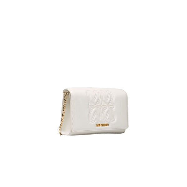 Love Moschino JC4218PP0HKH Borsa a Tracolla Donna Bianco