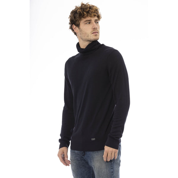 Baldinini Trend POLICORO AU7805GE Maglia Maglione Uomo Blu Navy