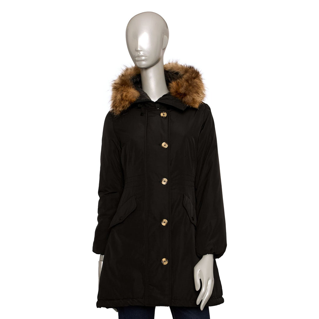 Baldinini Trend VERONA G6925 Giacca Giubbotto Parka Donna Nero