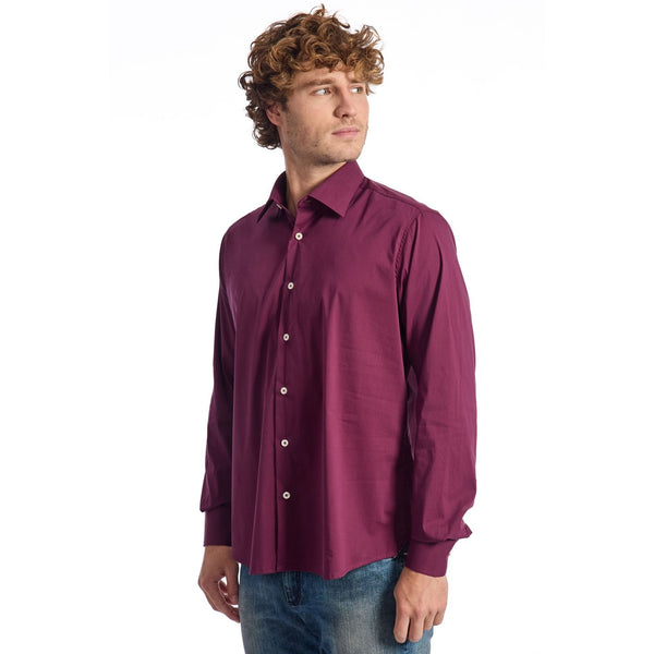 Baldinini Trend MELODY IT 933 Camicia Uomo Made in Italy Bordeaux