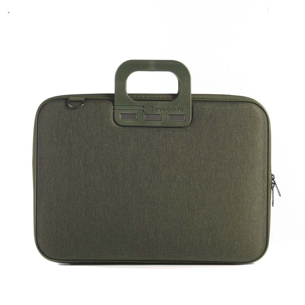 Bombata E00852 29 Borsa Portadocumenti Unisex Verde