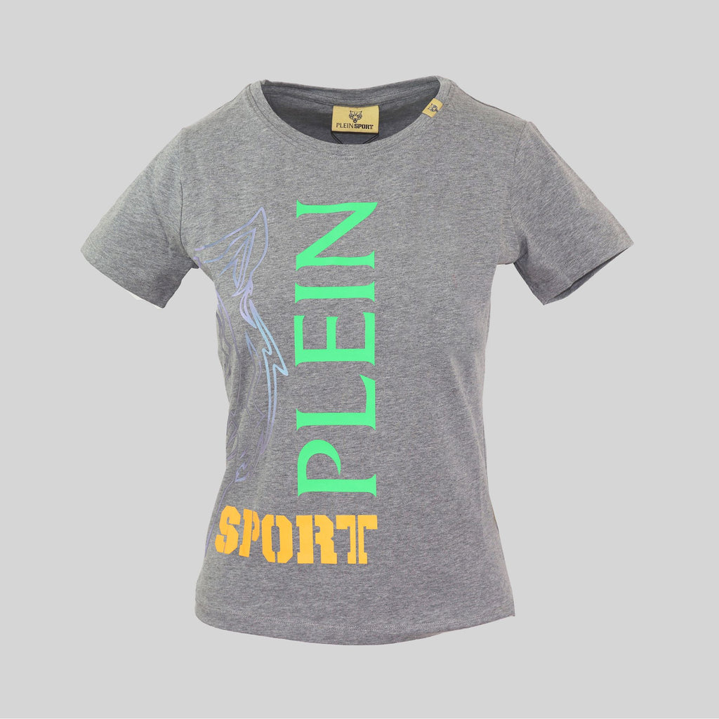 Plein Sport DTPS3000 T-shirt Maglietta Donna Grigio - BeFashion.it