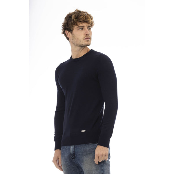 Baldinini Trend POLICORO AU7806CE Maglia Maglione Uomo Blu Navy - BeFashion.it