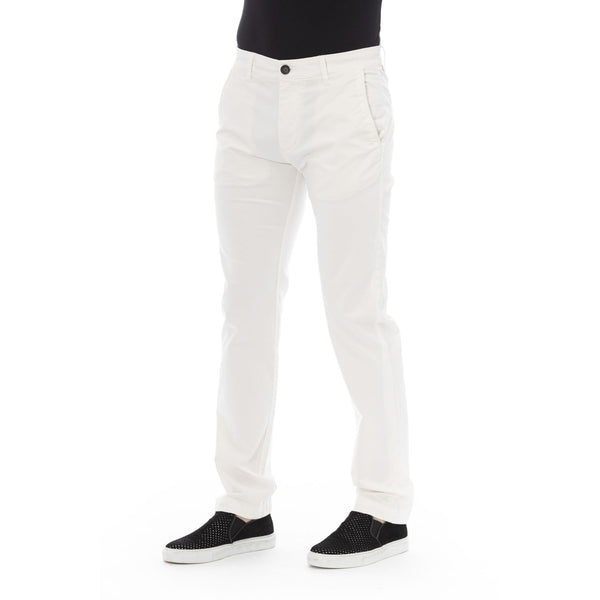 Baldinini Trend LIVORNO JSE3PT000356U Pantaloni Uomo Bianco