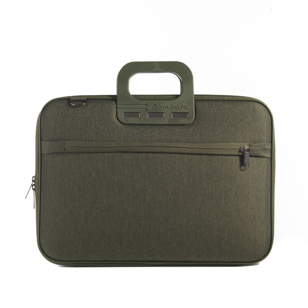 Bombata E00852 29 Borsa Portadocumenti Unisex Verde