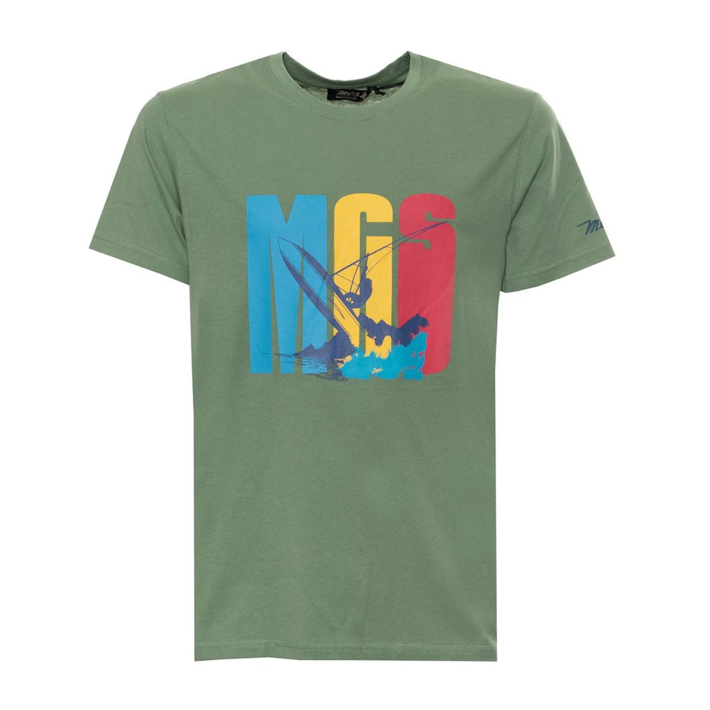 MCS 10BTS003 T-shirt Maglietta Uomo Verde - BeFashion.it