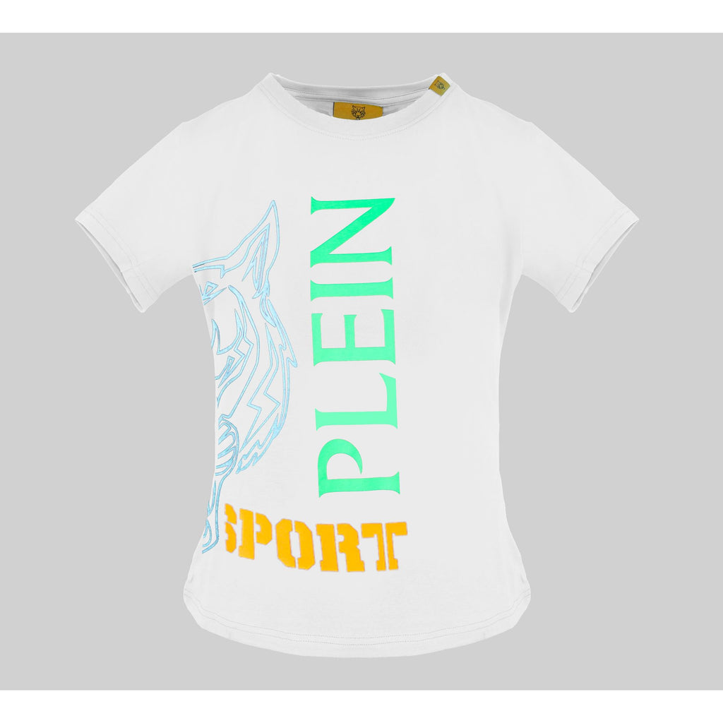 Plein Sport DTPS3000 T-shirt Maglietta Donna Bianco - BeFashion.it