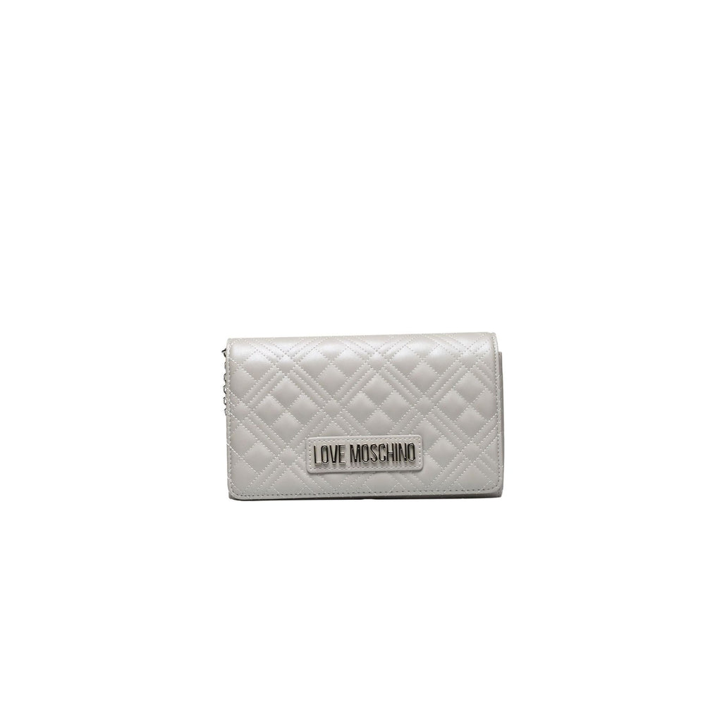 Love Moschino JC4079PP0HLA Borsa a Tracolla Donna Argento