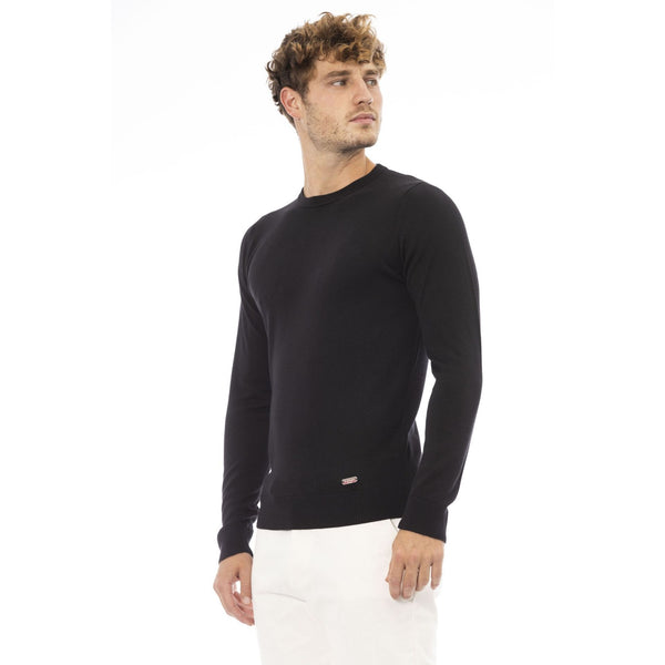 Baldinini Trend POLICORO AU7803CE Maglia Maglione Uomo Nero - BeFashion.it