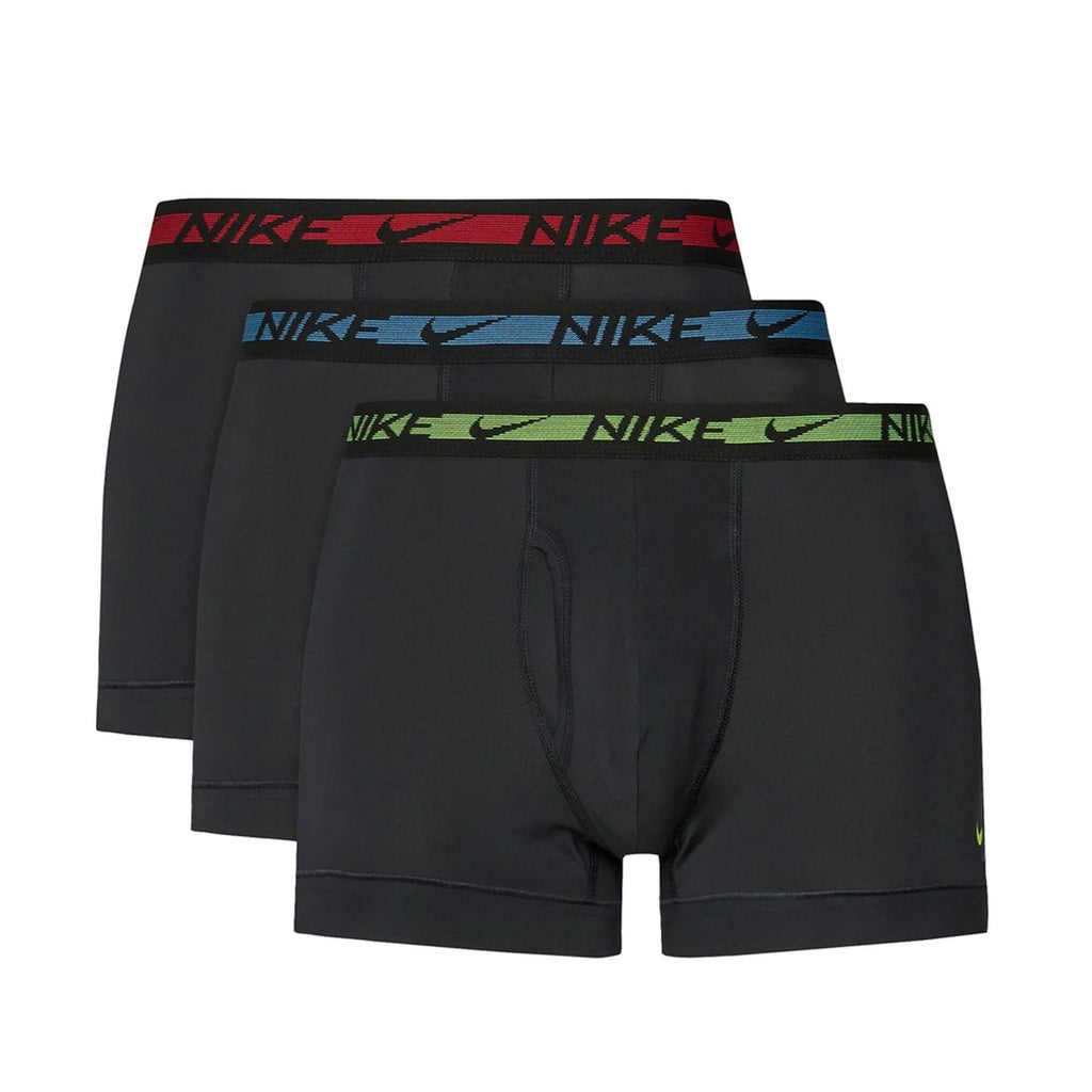 Nike 0000KE1152 Boxer Intimo Uomo Tripack 3 Pezzi Nero Multicolor