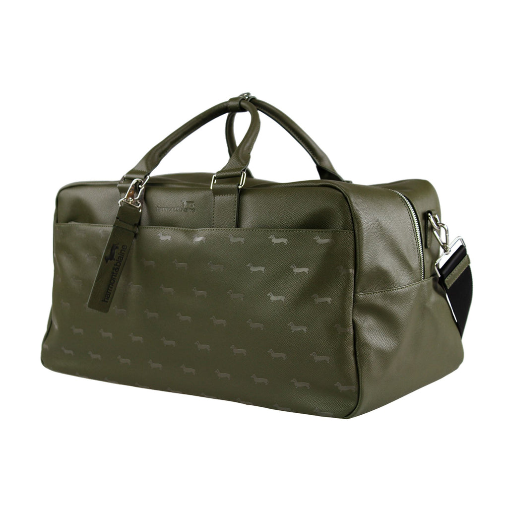 Harmont & Blaine H1EPMH76006Z Borsa da Viaggio Uomo Verde