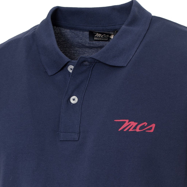 MCS 10BPS001 Polo Uomo Blu Nay - BeFashion.it