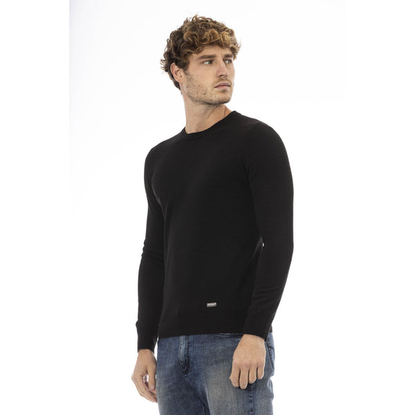 Baldinini Trend POLICORO AU7806CE Maglia Maglione Uomo Nero - BeFashion.it