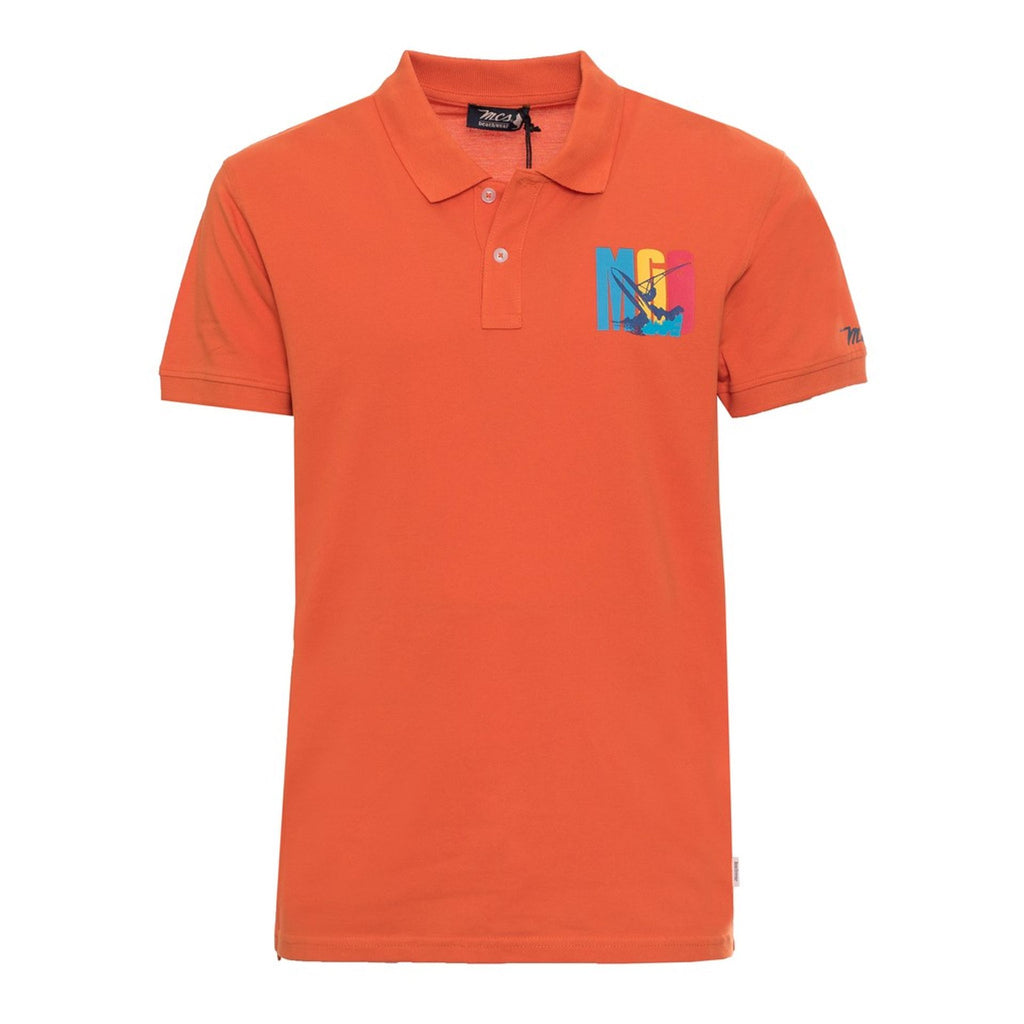 MCS 10BPS003 Polo Uomo Arancione - BeFashion.it