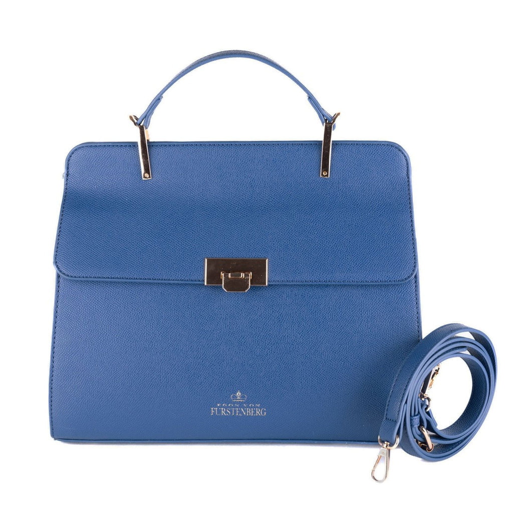 Egon Von Furstenberg ALEXIA EVF2122 Borsa a Mano Donna Blu - BeFashion.it