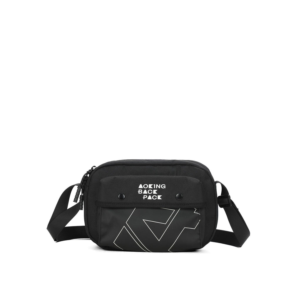 Aoking XK3046 Borsa a Spalla Unisex Nero