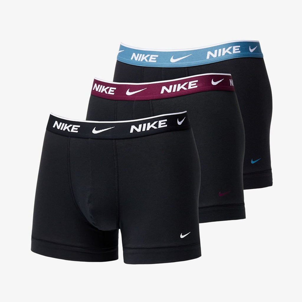 Nike 0000KE1008 Boxer Intimo Uomo Tripack 3 Pezzi Nero Multicolor