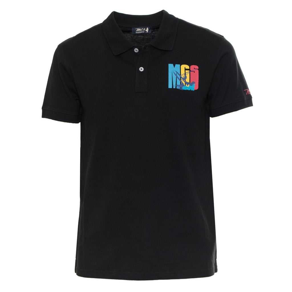 MCS 10BPS003 Polo Uomo Nero - BeFashion.it