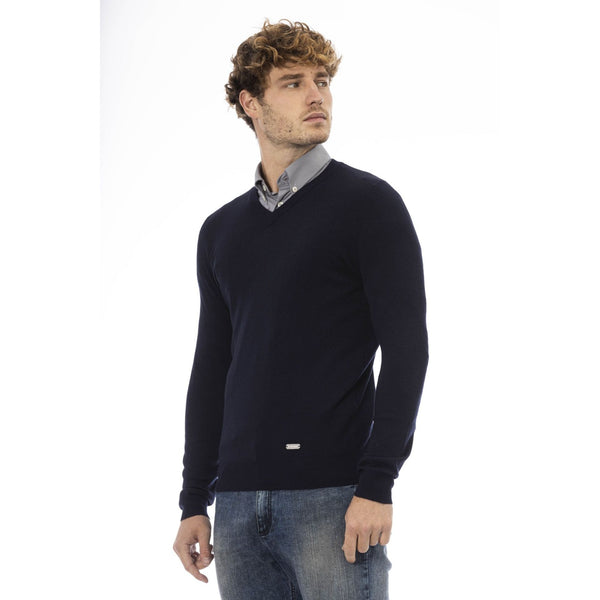 Baldinini Trend POLICORO AU7807AE Maglia Maglione Uomo Blu Navy