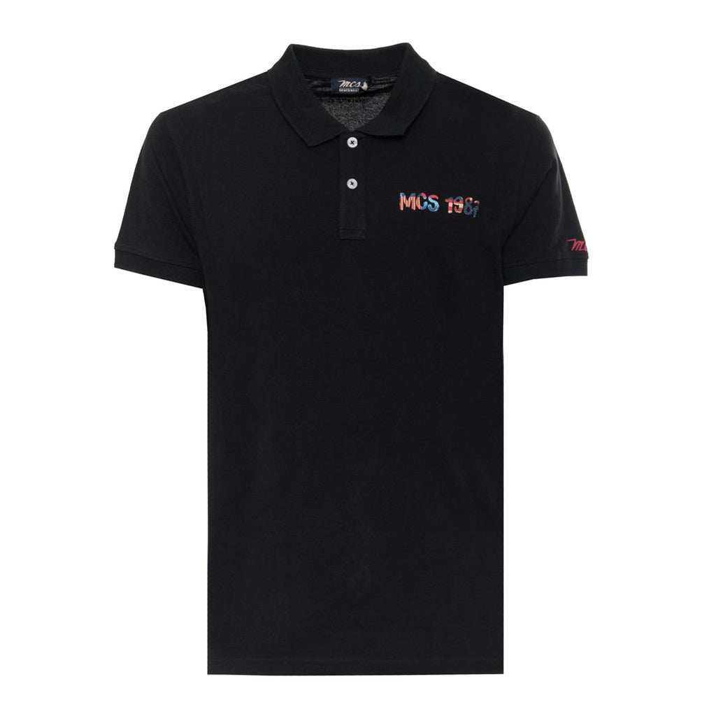 MCS 10BPS002 Polo Uomo Nero - BeFashion.it