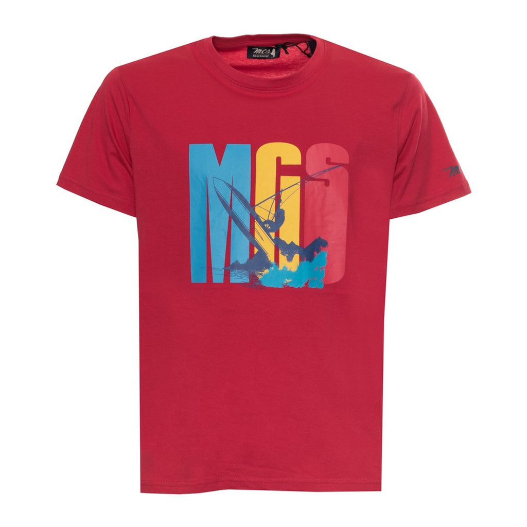 MCS 10BTS003 T-shirt Maglietta Uomo Rosso - BeFashion.it