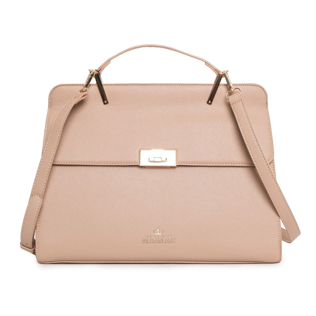 Egon Von Furstenberg ALEXIA EVF2122 Borsa a Mano Donna Beige - BeFashion.it