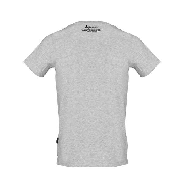 Aquascutum T00623 T-shirt Maglietta Uomo Grigio - BeFashion.it