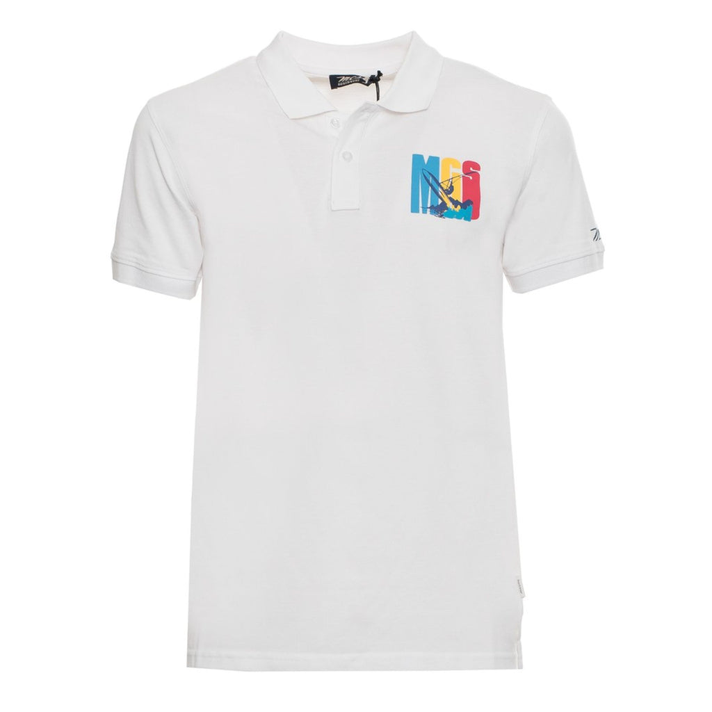 MCS 10BPS003 Polo Uomo Bianco - BeFashion.it