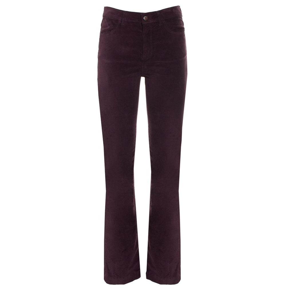 Harmont & Blaine W0CD36-052945 Pantaloni Donna Made in Italy Bordeaux