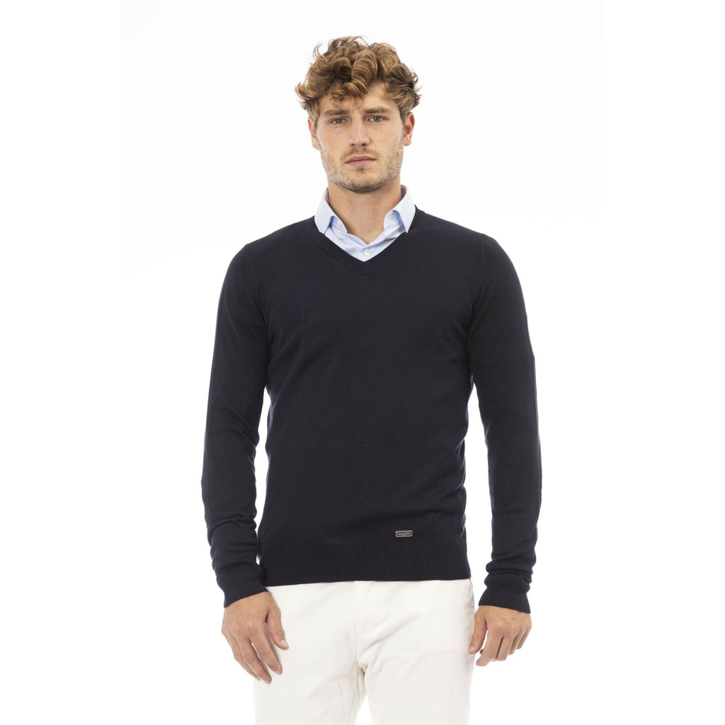 Baldinini Trend POLICORO AU7804AE Maglia Maglione Uomo Blu Navy