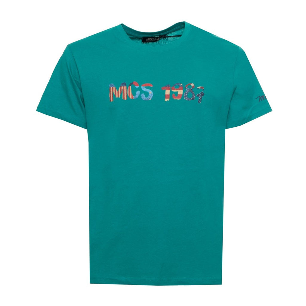 MCS 10BTS002 T-shirt Maglietta Uomo Verde - BeFashion.it