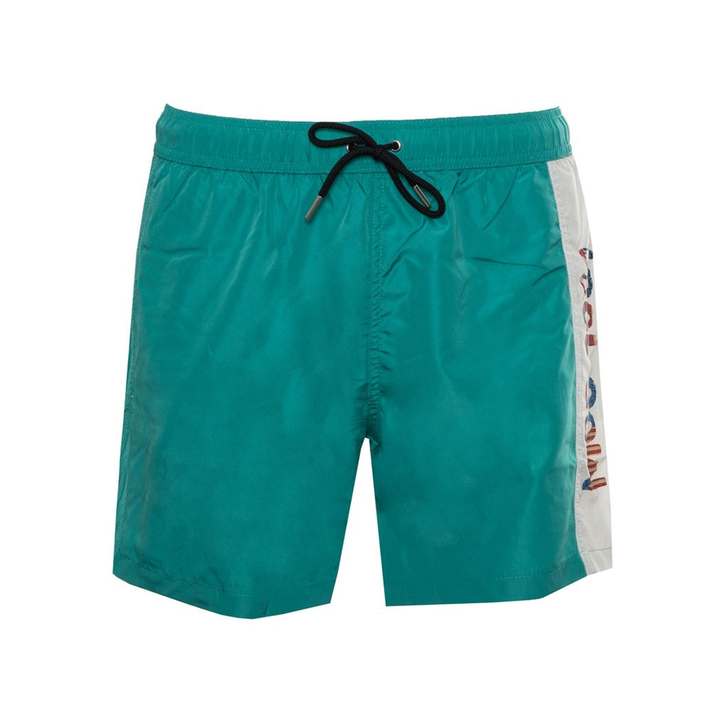 MCS 10BBX002 Costume da Bagno Boxer Pantaloncini Uomo Verde - BeFashion.it