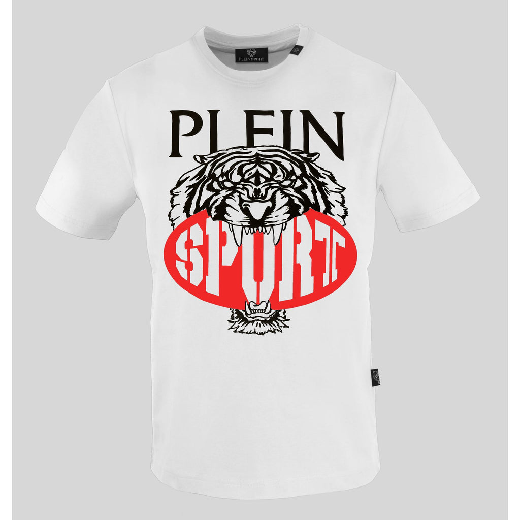 Plein Sport TIPS1113 T-shirt Maglietta Uomo Bianco - BeFashion.it