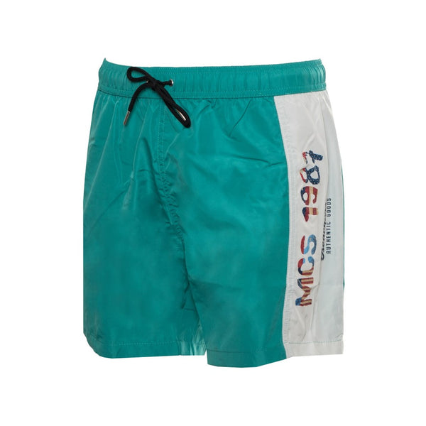 MCS 10BBX002 Costume da Bagno Boxer Pantaloncini Uomo Verde - BeFashion.it