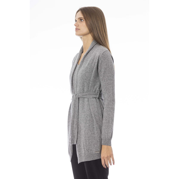 Baldinini Trend VOLTERRA NW1183 Maglia Donna Made in Italy Grigio