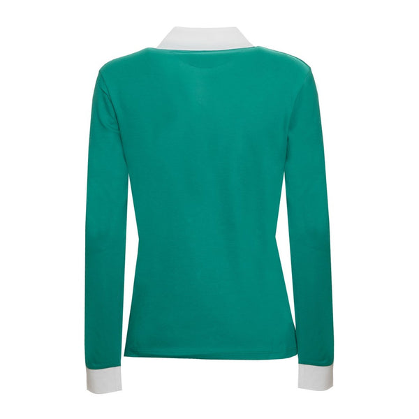 Harmont & Blaine L0AD04-020670 Polo Donna Made in Italy Verde