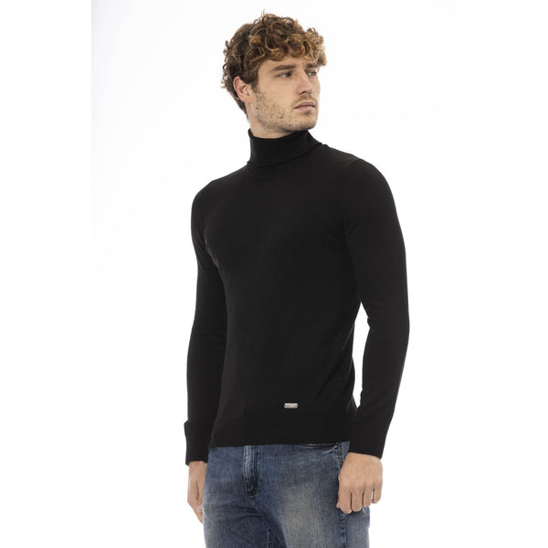 Baldinini Trend POLICORO AU7808GE Maglia Maglione Uomo Nero - BeFashion.it