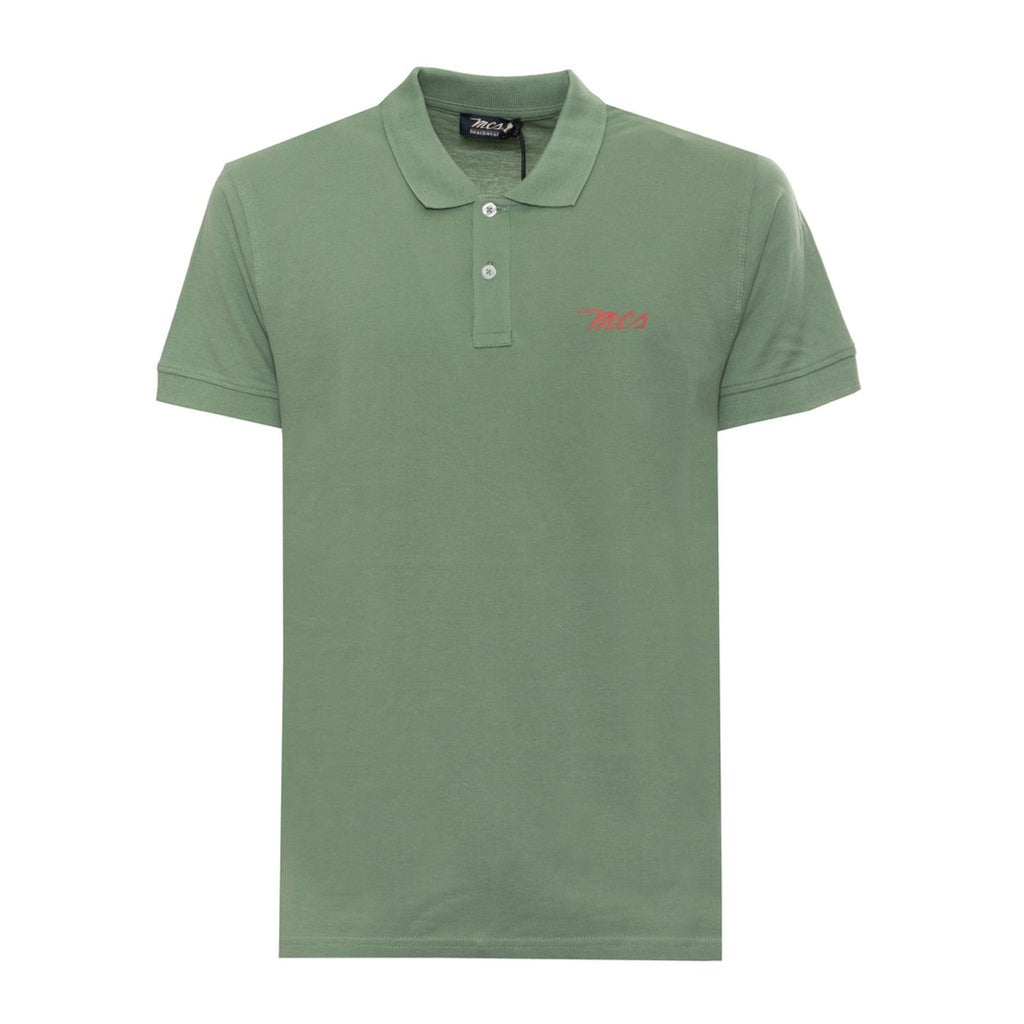 MCS 10BPS001 Polo Uomo Verde - BeFashion.it